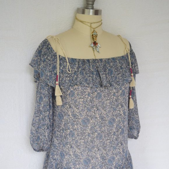 Rebecca Minkoff Dexter off shoulder Ruffled Dress - Picture 5 of 8